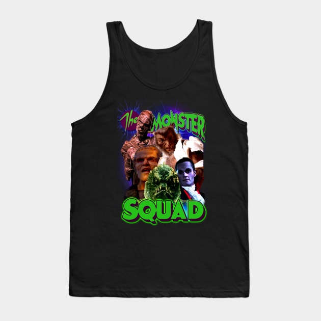 The Monster Squad, Retro Horror 1987 (Version 2) Tank Top by The Dark Vestiary